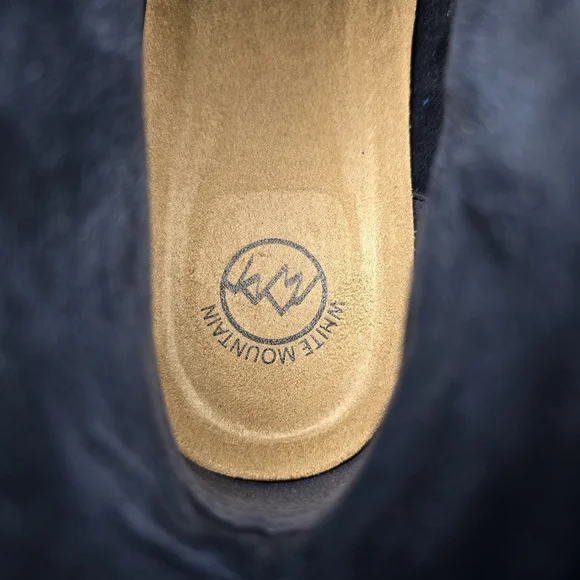 NIB White Mountain Downtown Zip-Up Platform Winter Boots, Navy/Multi/Smooth, 11 - Picture 10 of 16